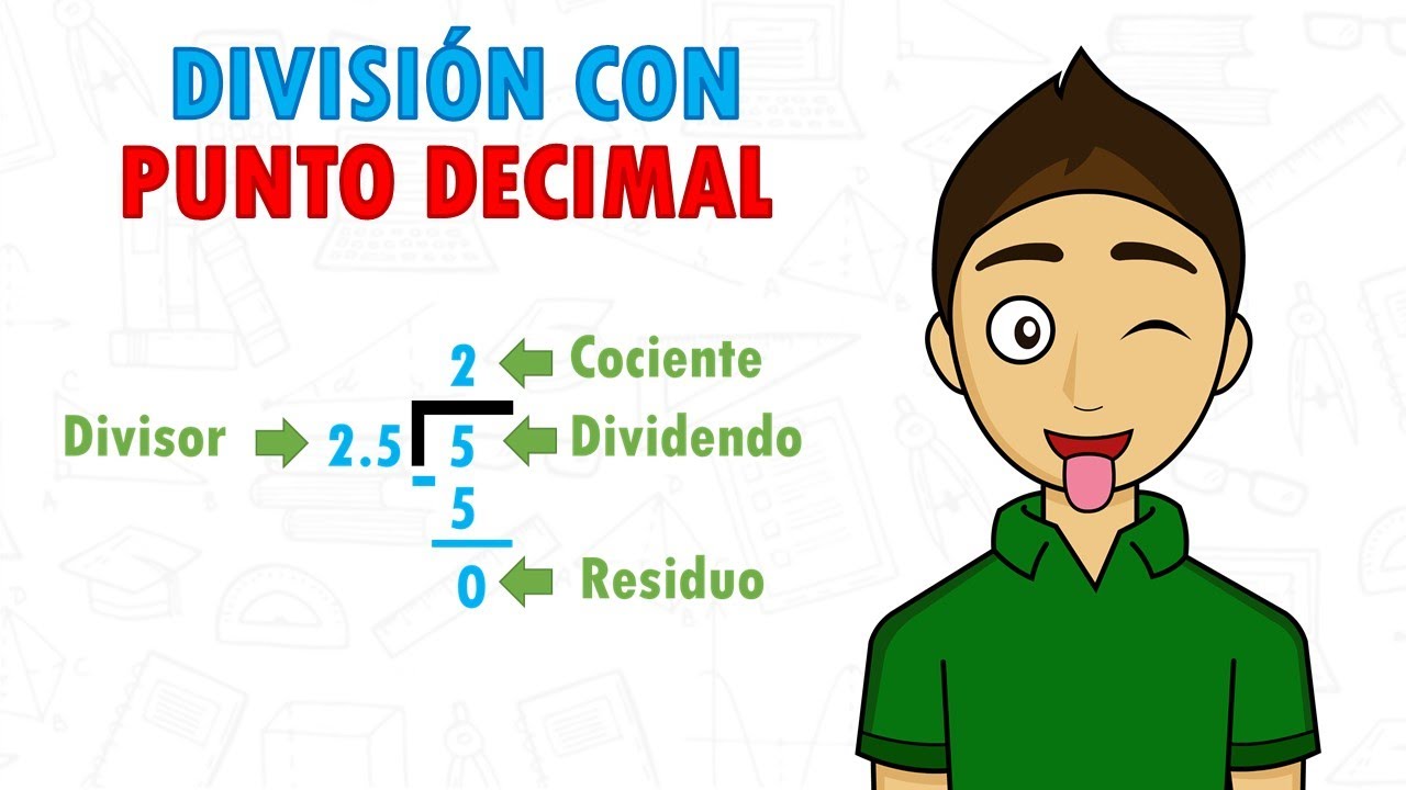 actividades de division con punto decimal