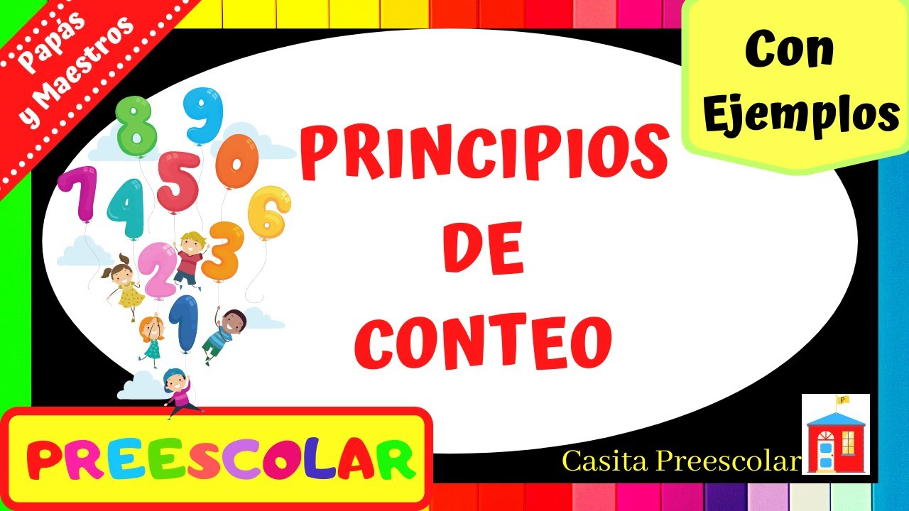 actividades ludicas para trabajar el conteo en preescolar