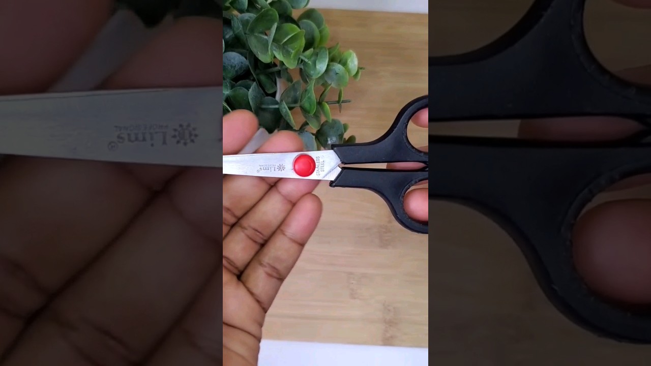 como se llaman los agujeros de las tijeras ojos