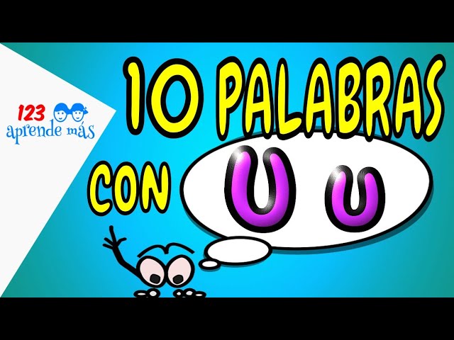 cosas que terminen con la letra u