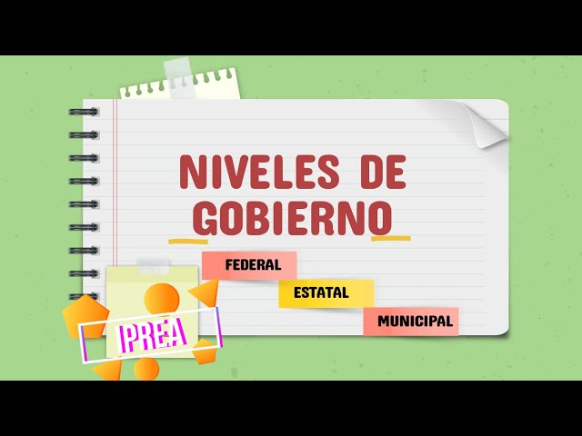 division de gobierno federal estatal y municipal