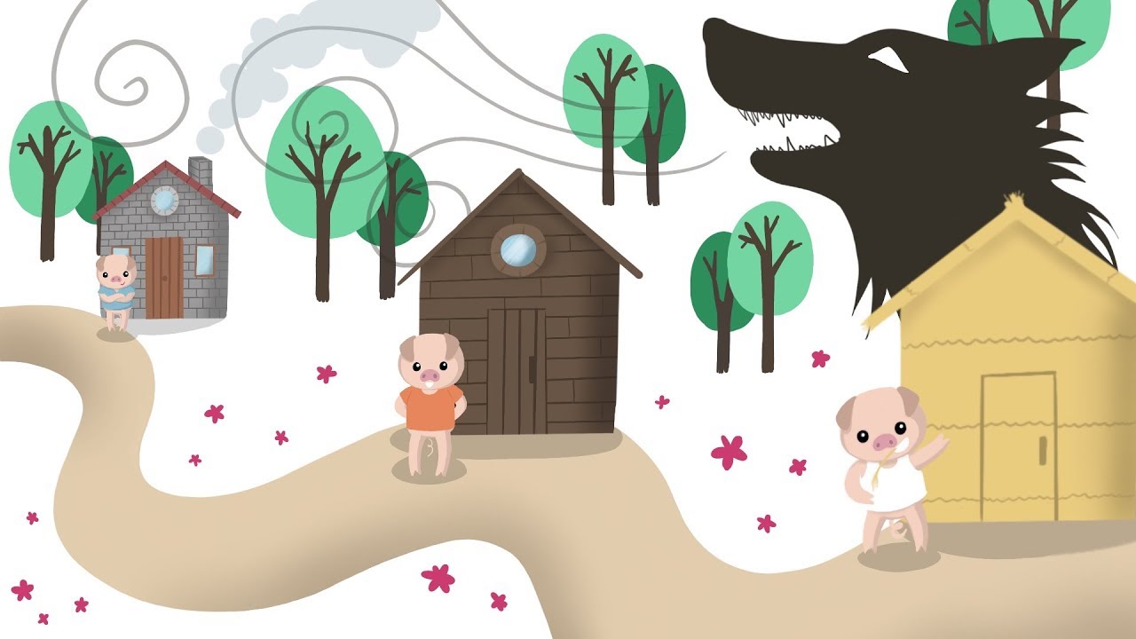 escritor del cuento de los tres cerditos