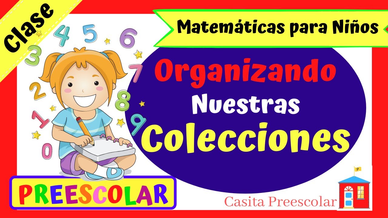 actividad de conteo de colecciones para preescolar