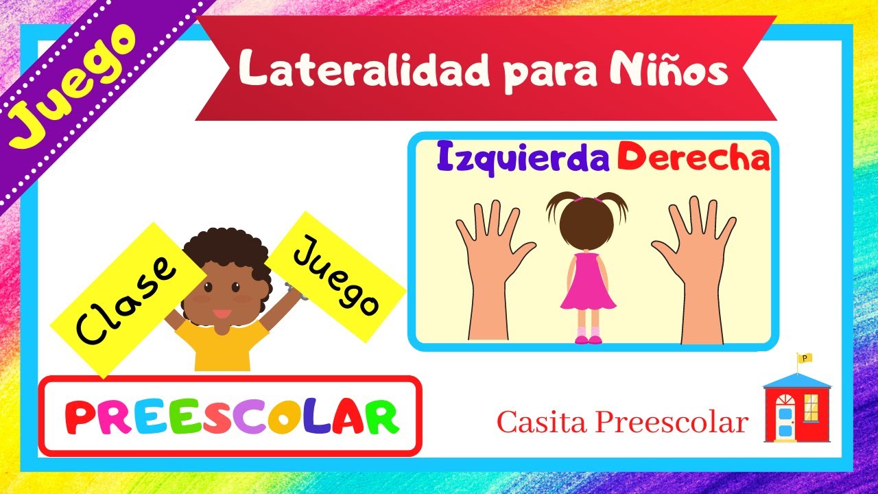 actividades de lateralidad para niños de 5 a 6 años