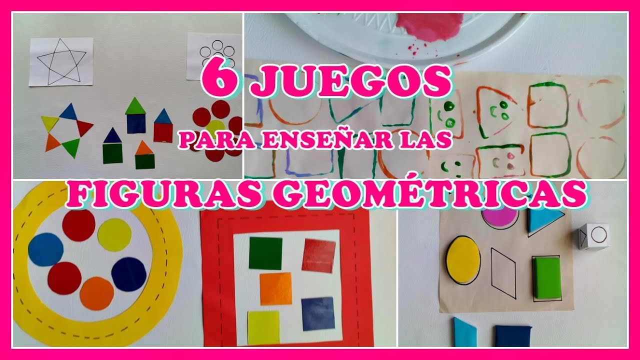 actividades de matematicas para preescolar figuras geometricas