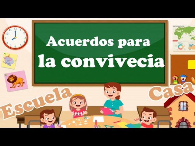 acuerdos en el salon de clase