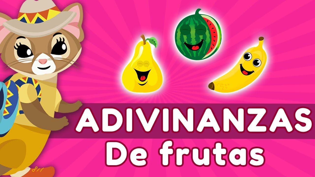 adivinanzas cortas de frutas para niños de preescolar