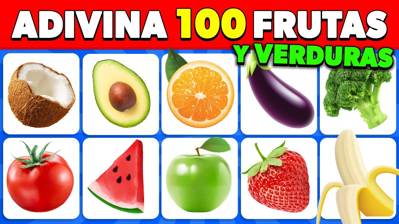 adivinanzas de frutas y verduras dificiles