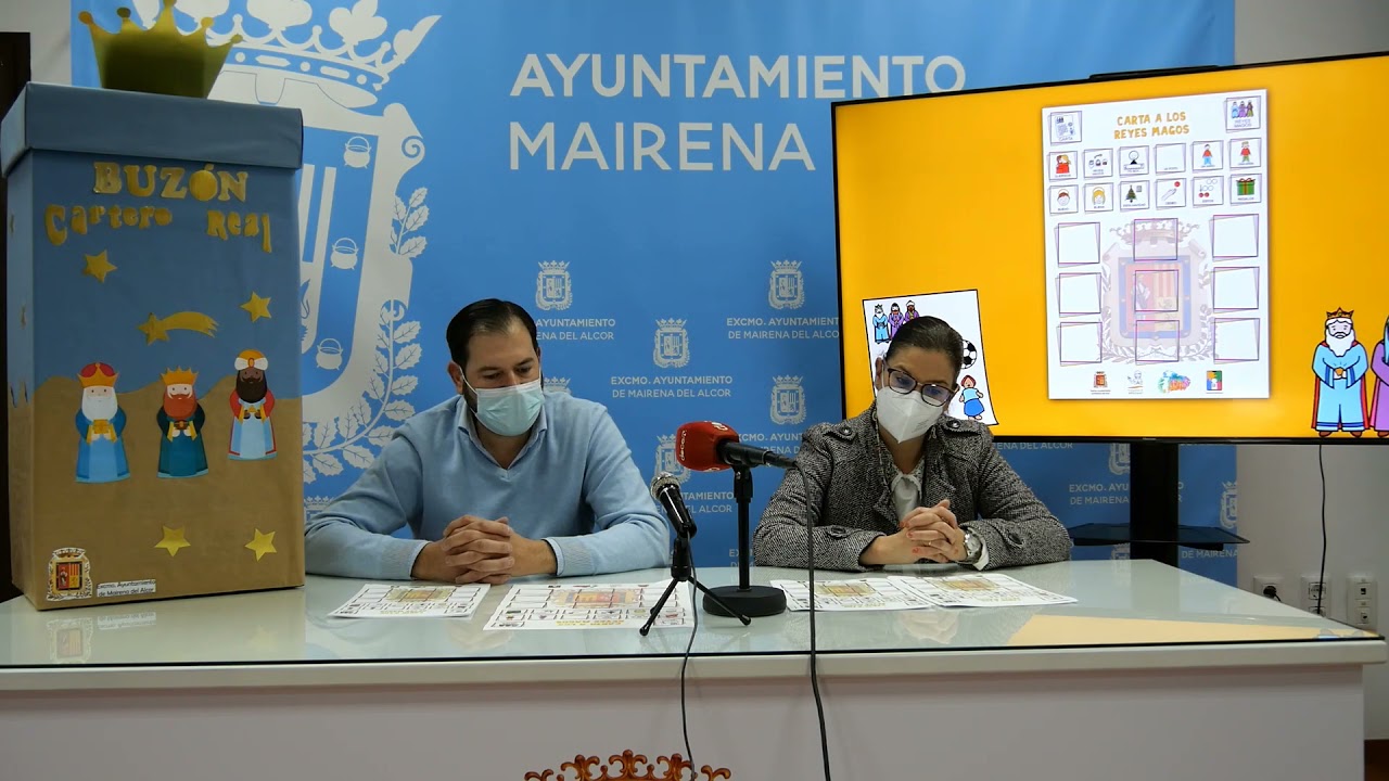 carta a los reyes magos con pictogramas