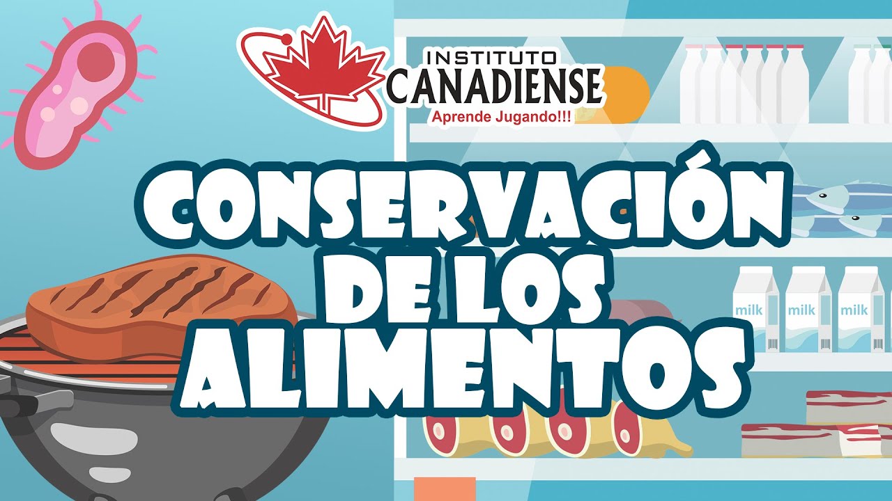 conservacion de los alimentos para niños