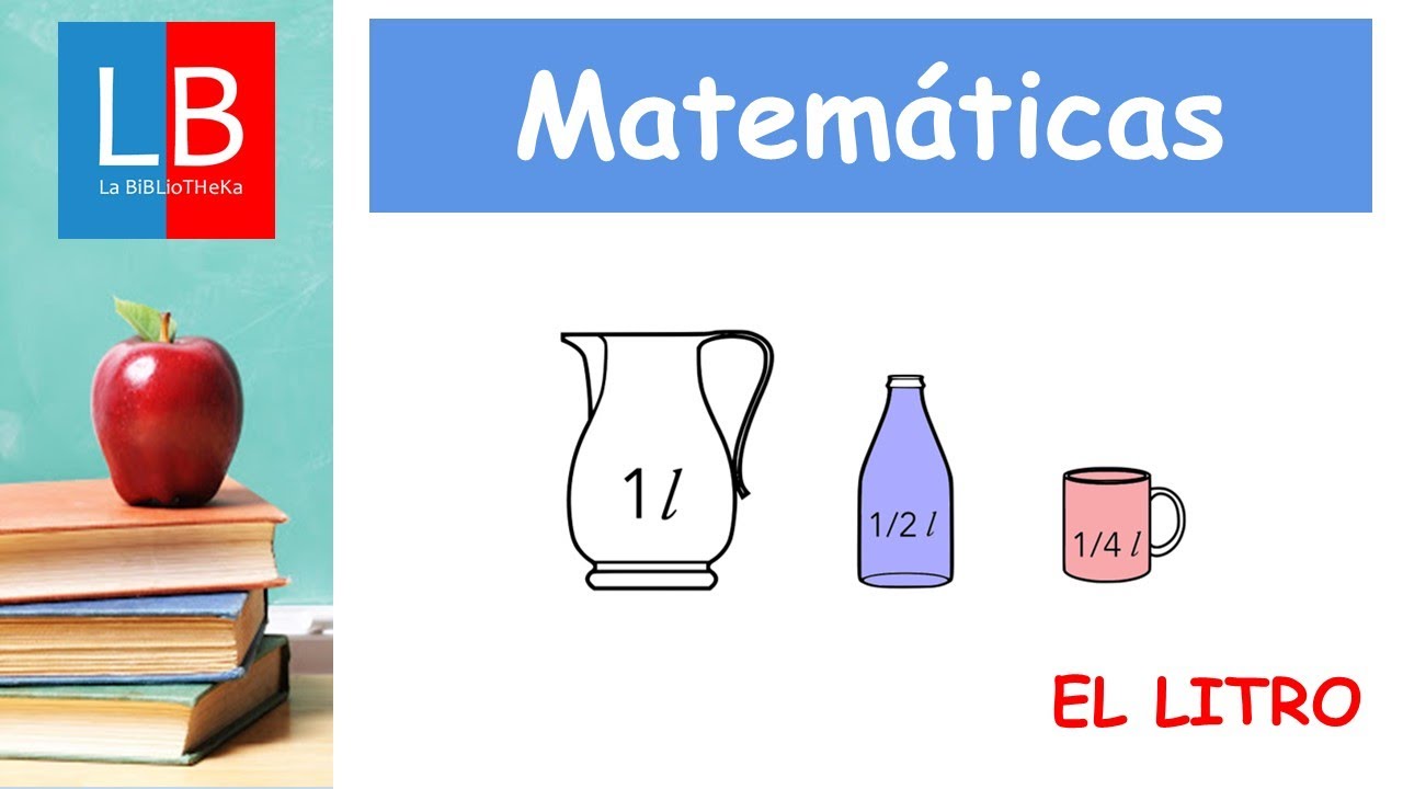 cuantos cuartos de litro tiene un litro