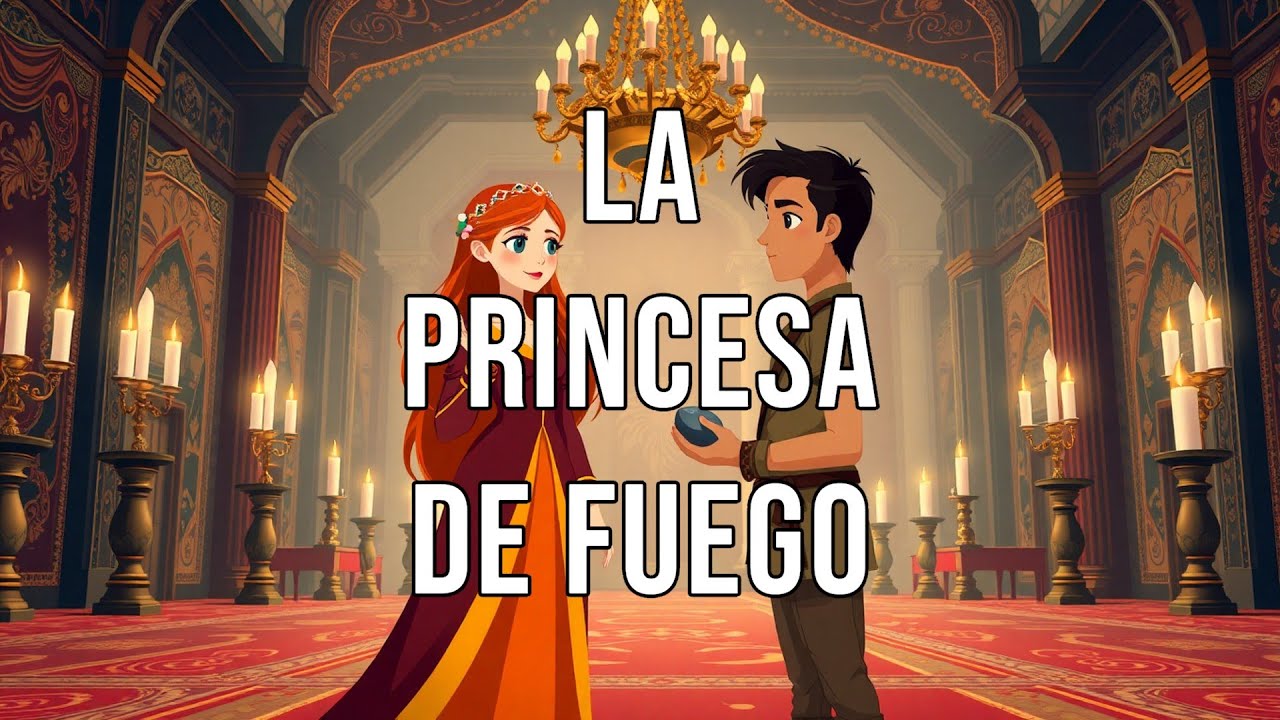 cuentos cortos la princesa de fuego