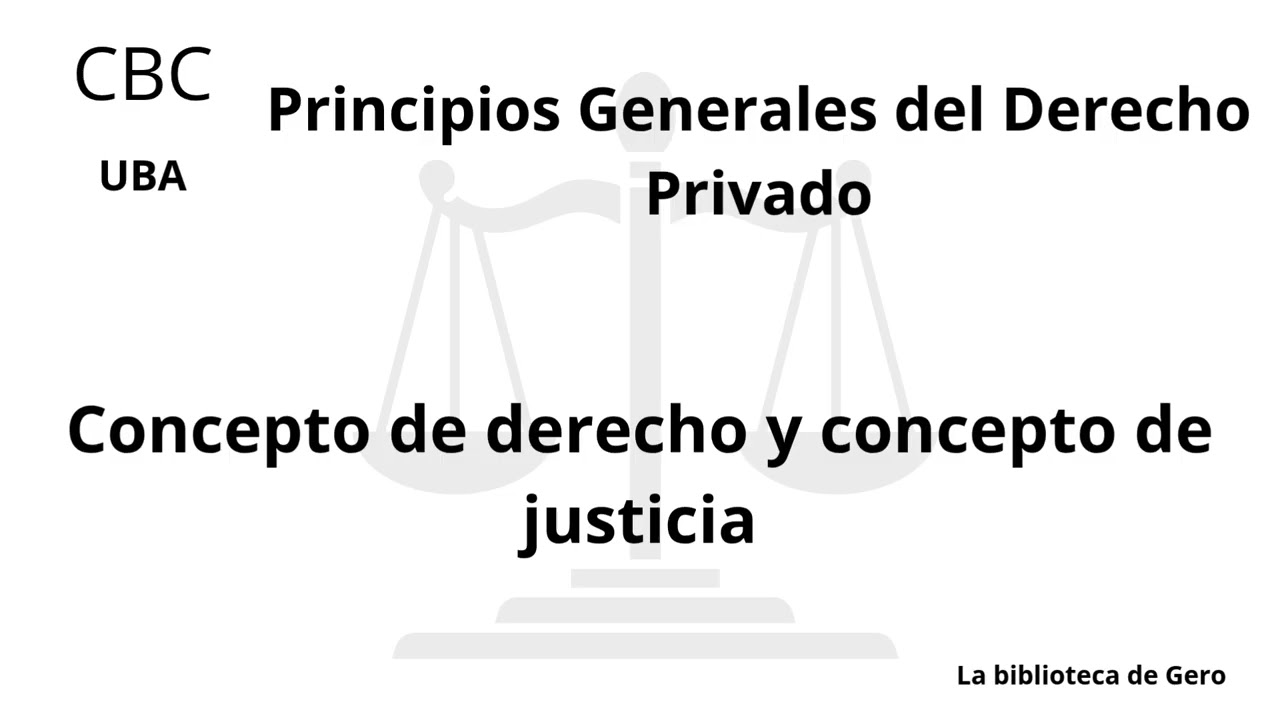 definicion de derecho a la justicia