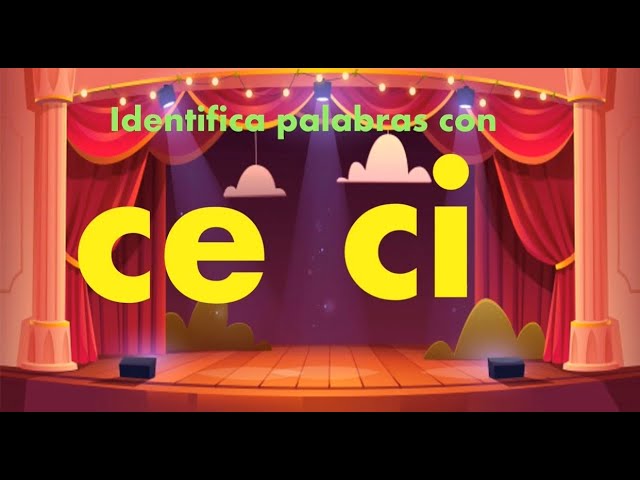 dictado de palabras con ce ci que qui