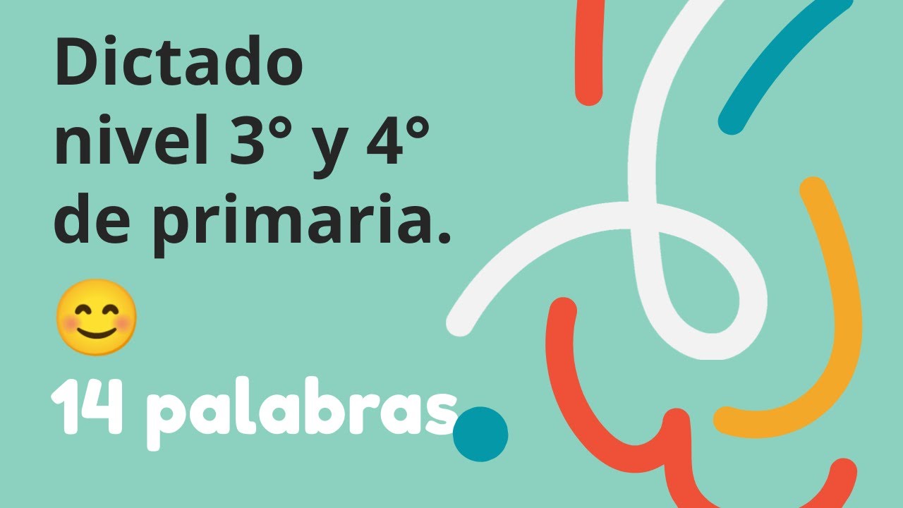 dictados para niños de 4 primaria