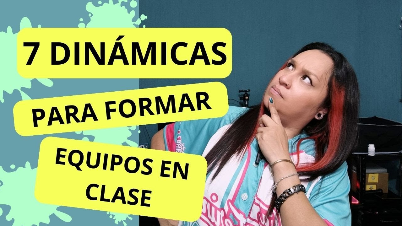 dinamicas para formar equipos con niños