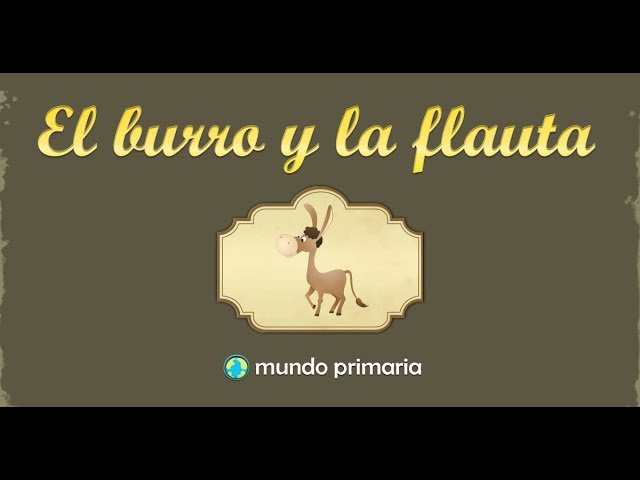 el burro y la flauta fabula