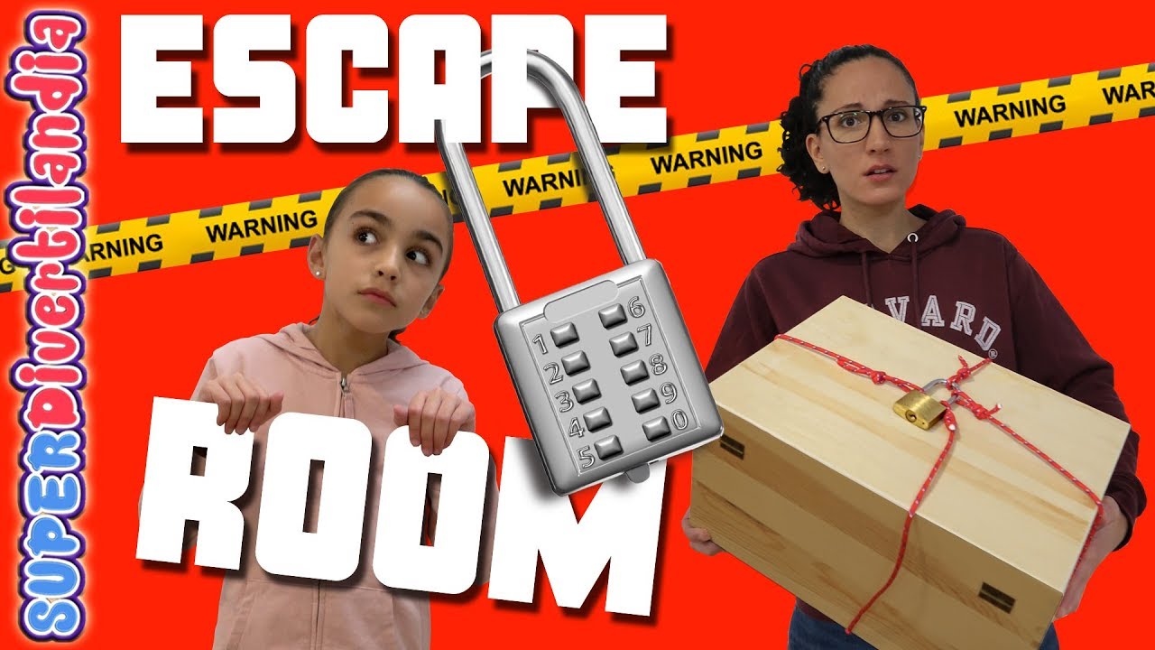 escape room en casa para niños
