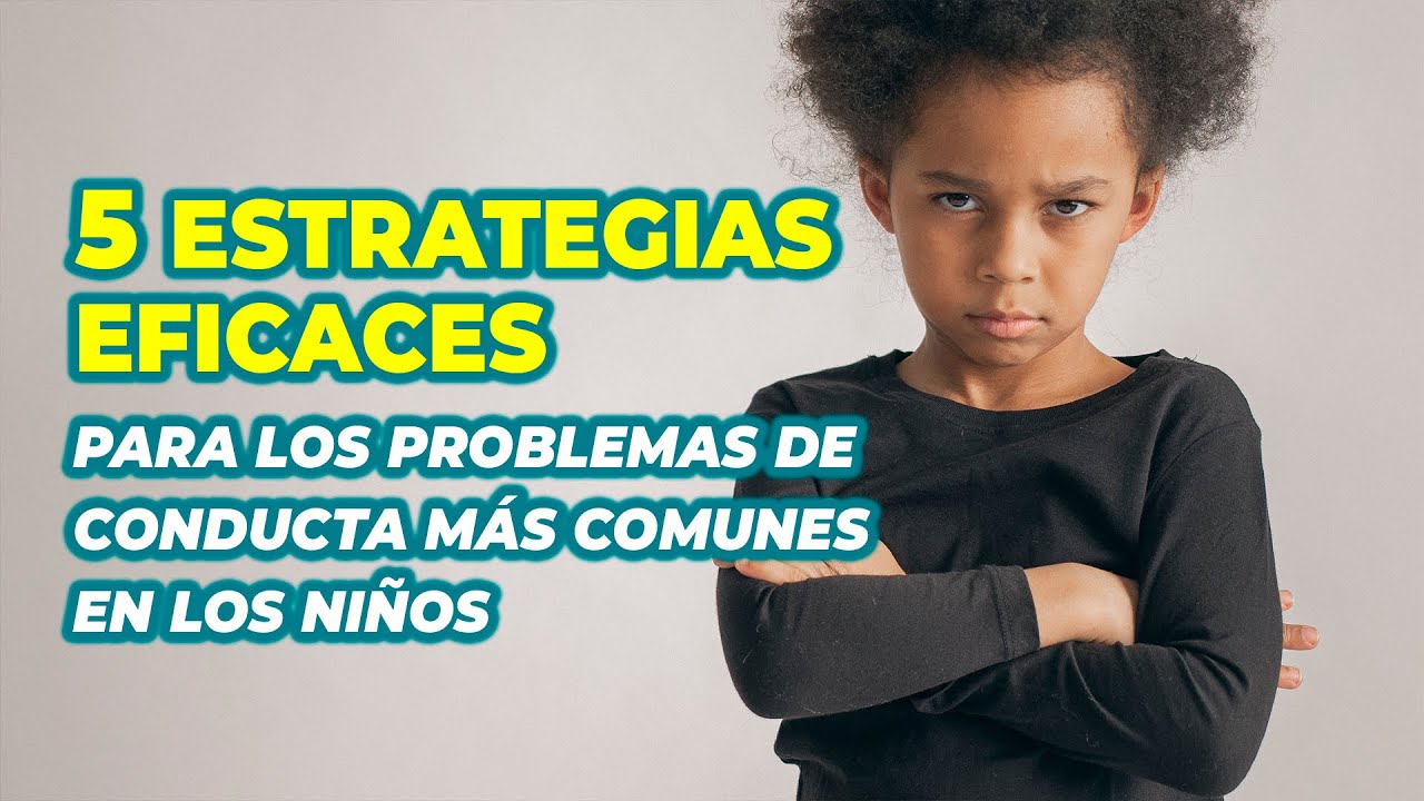 estrategias de conducta para niños de preescolar