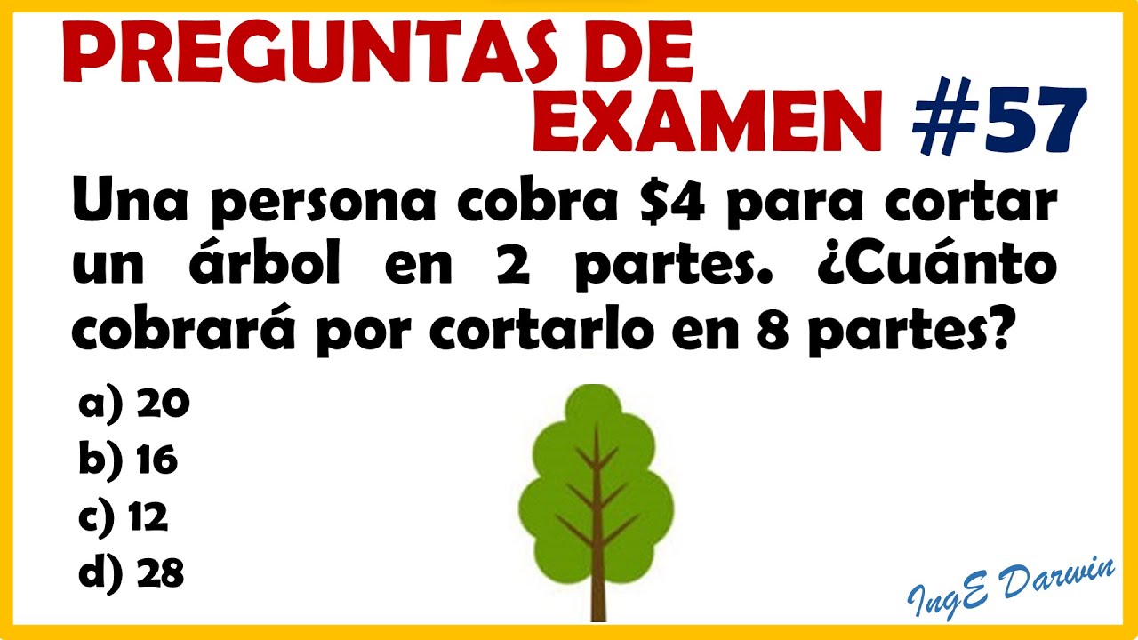 examen de razonamiento matematico para trabajo