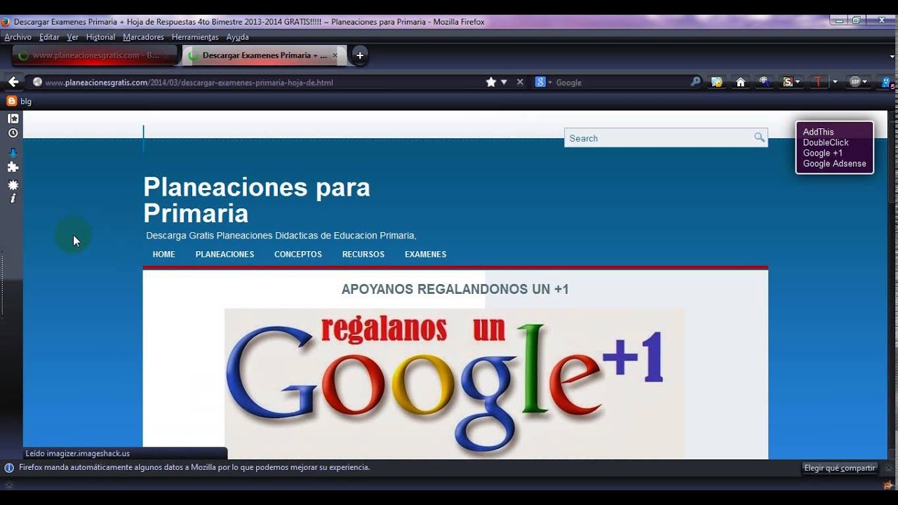 examenes finales de primaria lainitas gratis