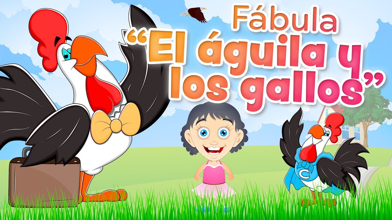 fabula el aguila y los gallos con moraleja