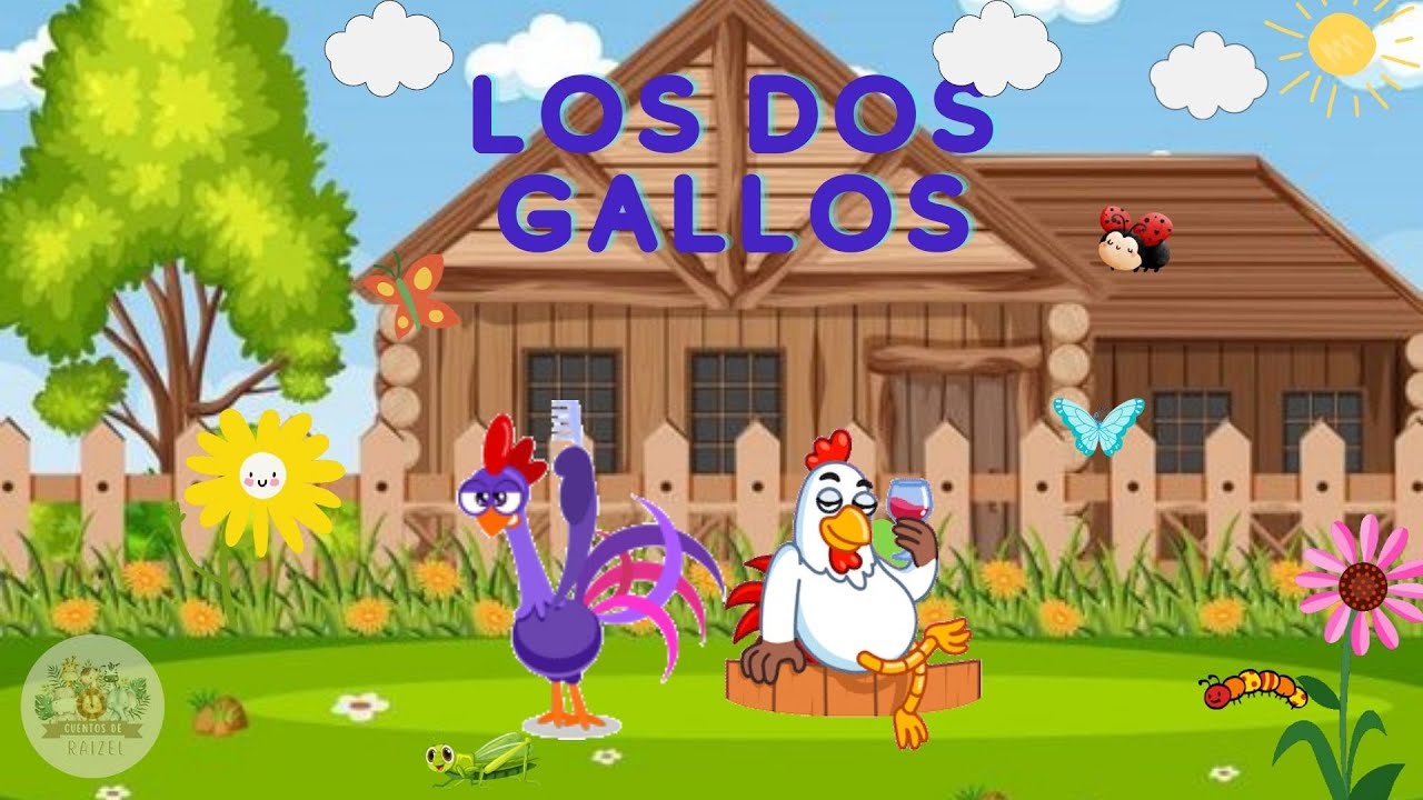 fabula los dos gallos con moraleja