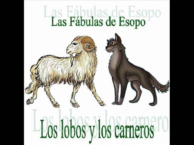 fabula los lobos y los carneros