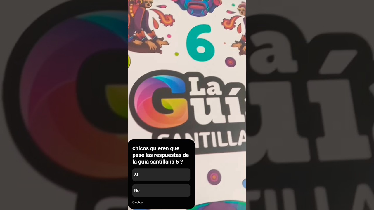 guia santillana sexto grado para el alumno