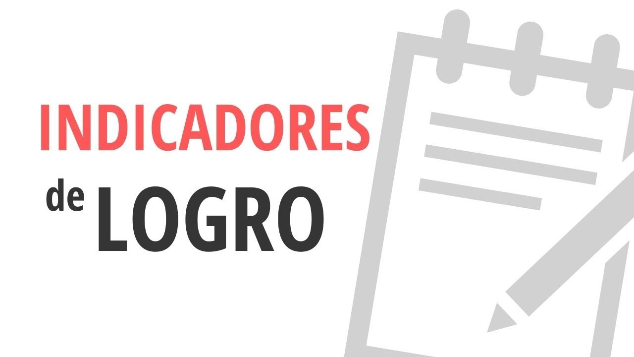 indicador de logro de aprendizajes esperados