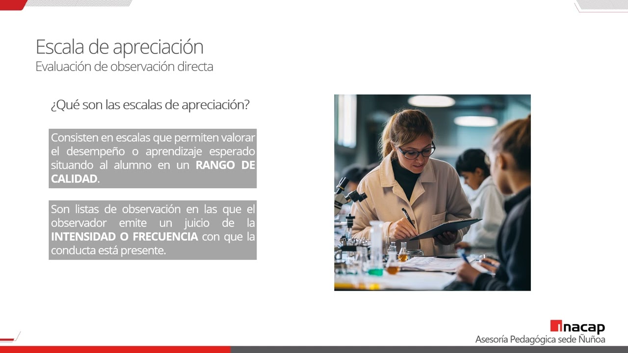 instrumento de evaluacion escala de apreciacion