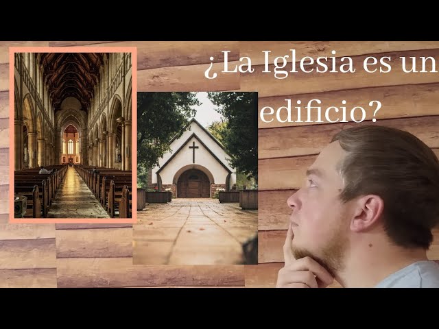 la iglesia es un edificio material