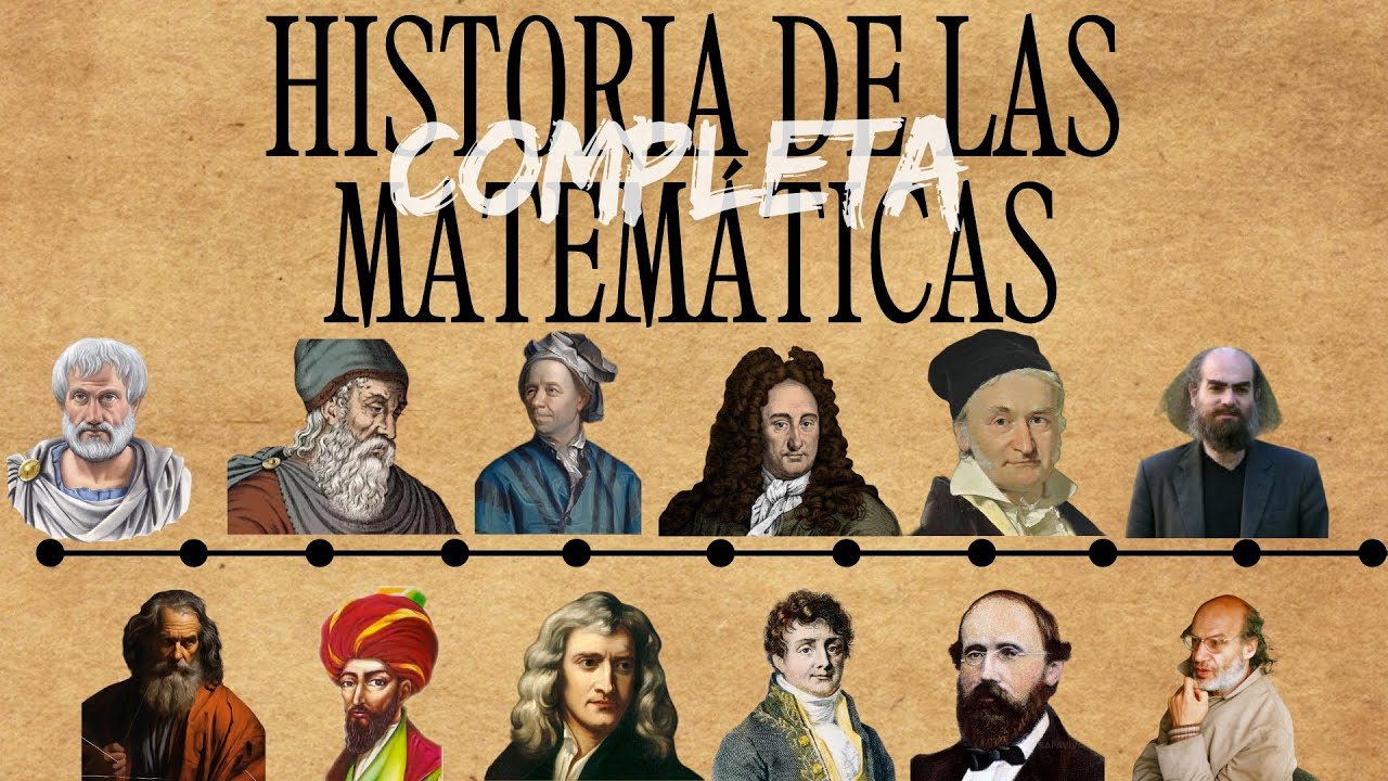 linea del tiempo de los matematicos