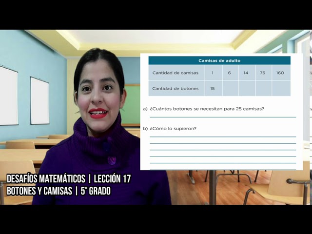 luisa utilizó 96 botones en ocho camisas