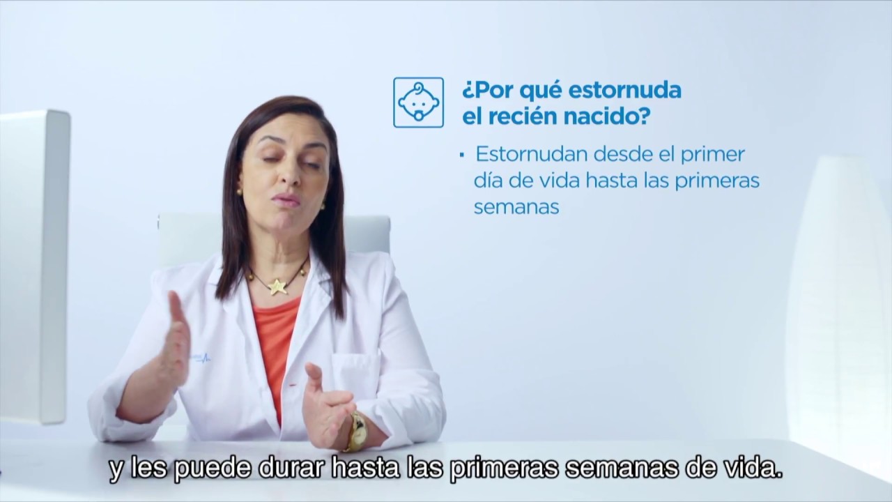 mi bebé de 1 año estornuda mucho