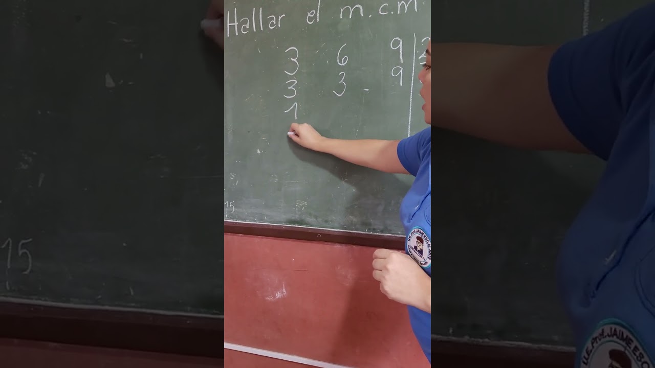 minimo comun multiplo de 3 9 y 5