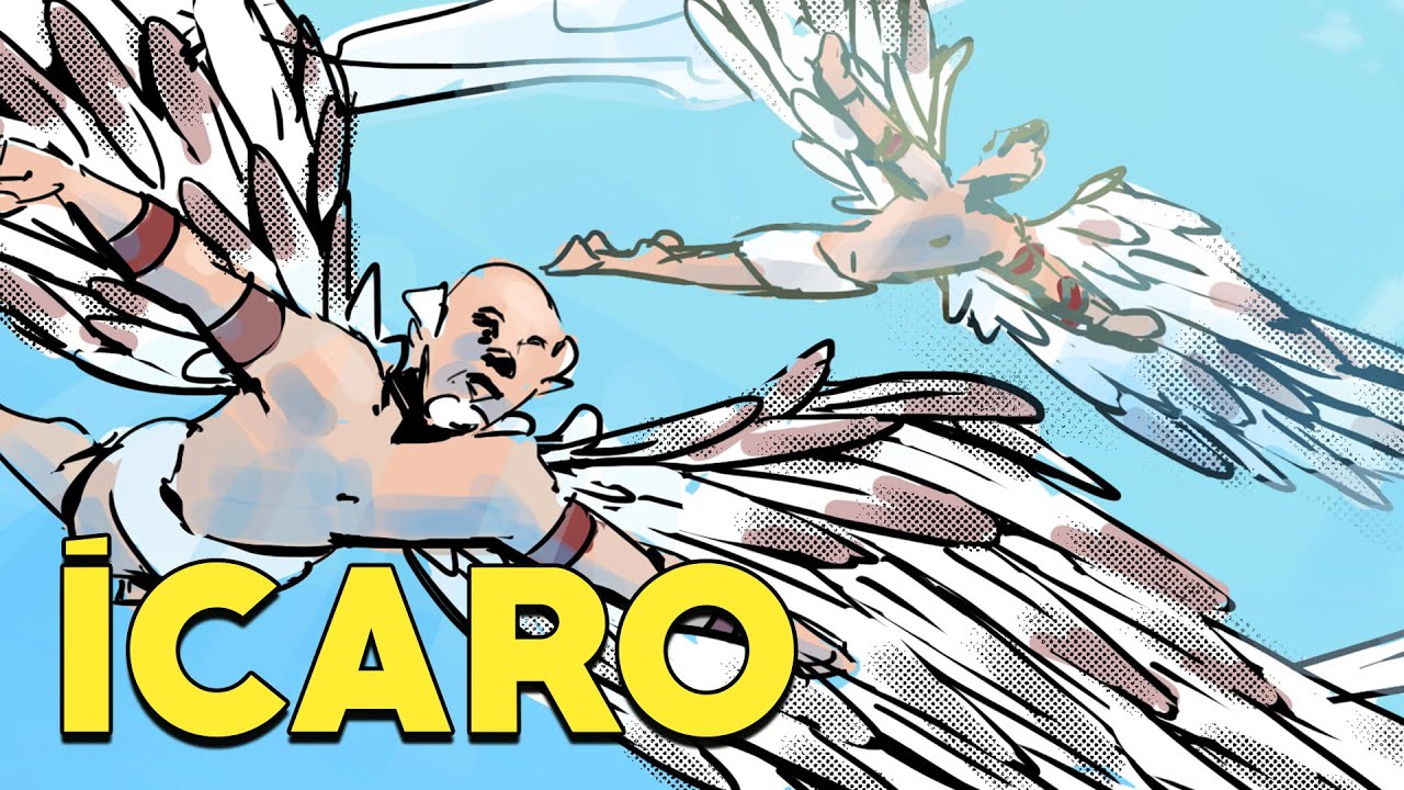 mito de dédalo e ícaro resumen corto
