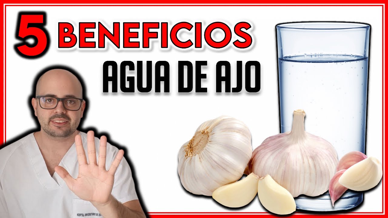 agua de ajo para q sirve