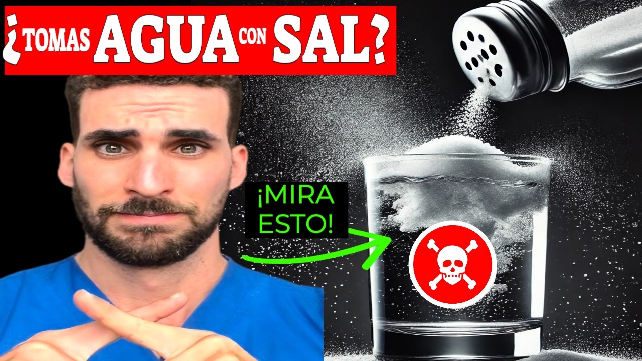 agua tibia con sal para que sirve