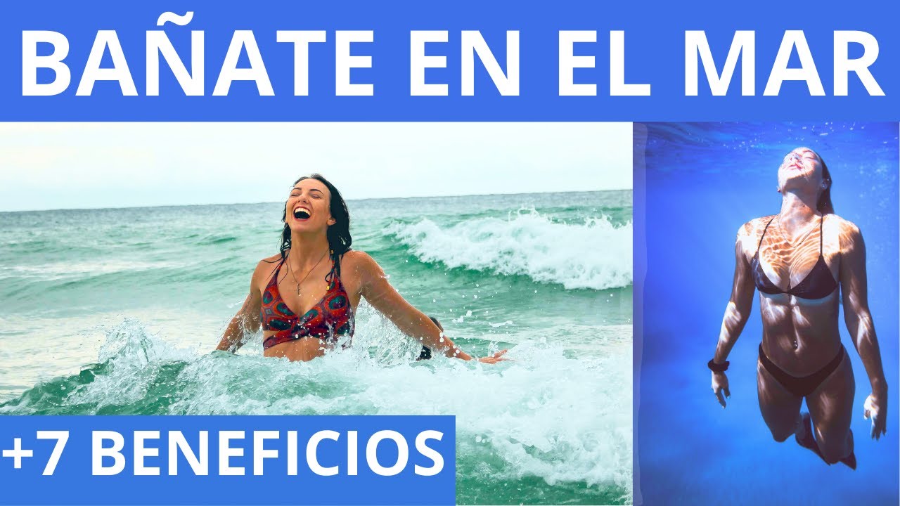 beneficios de baños en el mar