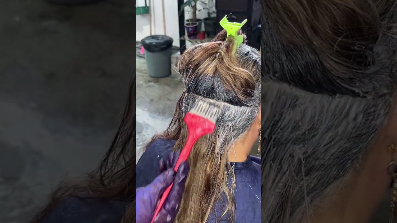 como aplicar un tinte profesional en casa