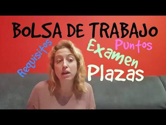 como conseguir puntos para la bolsa de trabajo