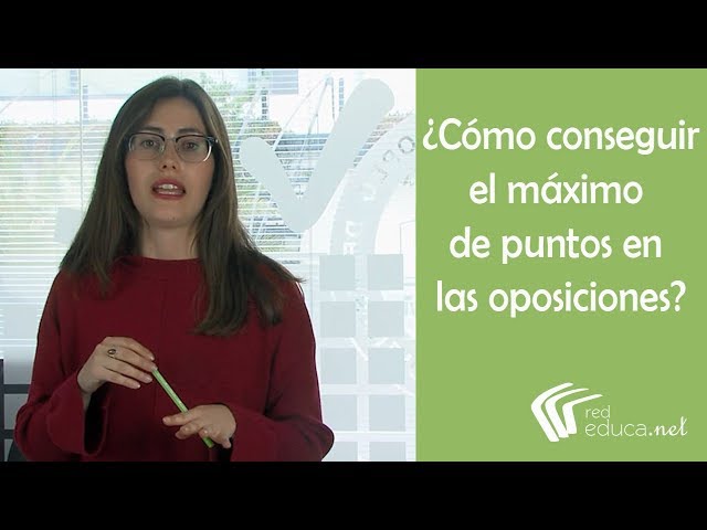 como conseguir puntos para las oposiciones de magisterio