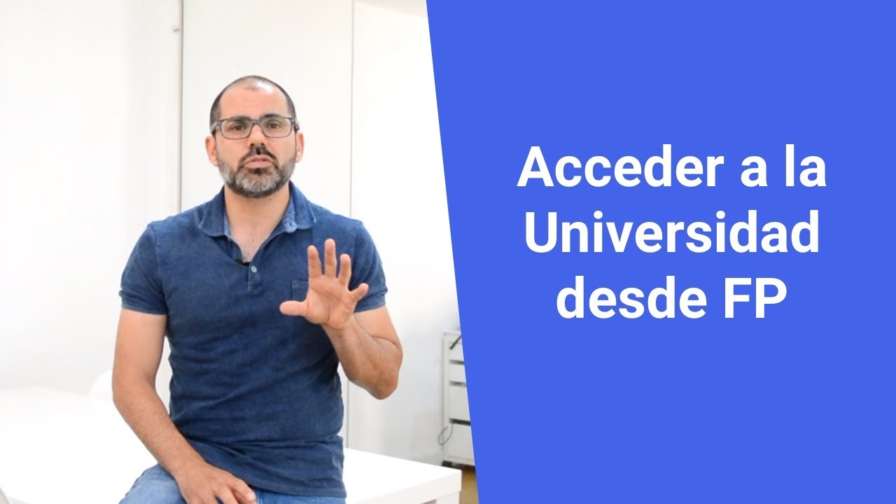 con un grado medio puedo acceder a la universidad