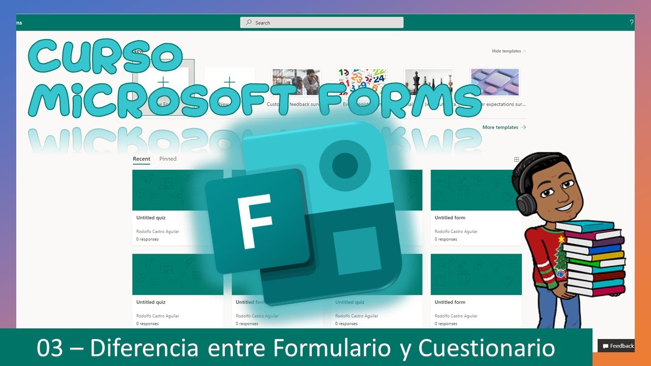 diferencias entre cuestionario y formulario en forms