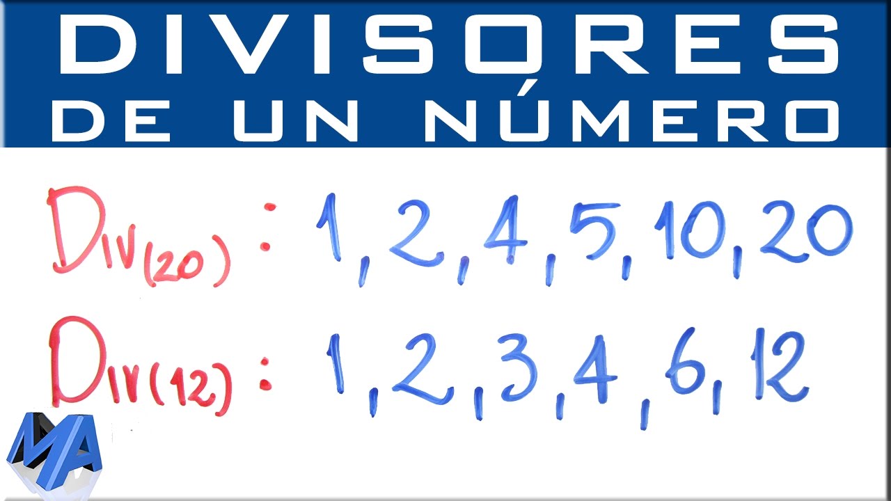 es posible escribir todos los divisores de un número