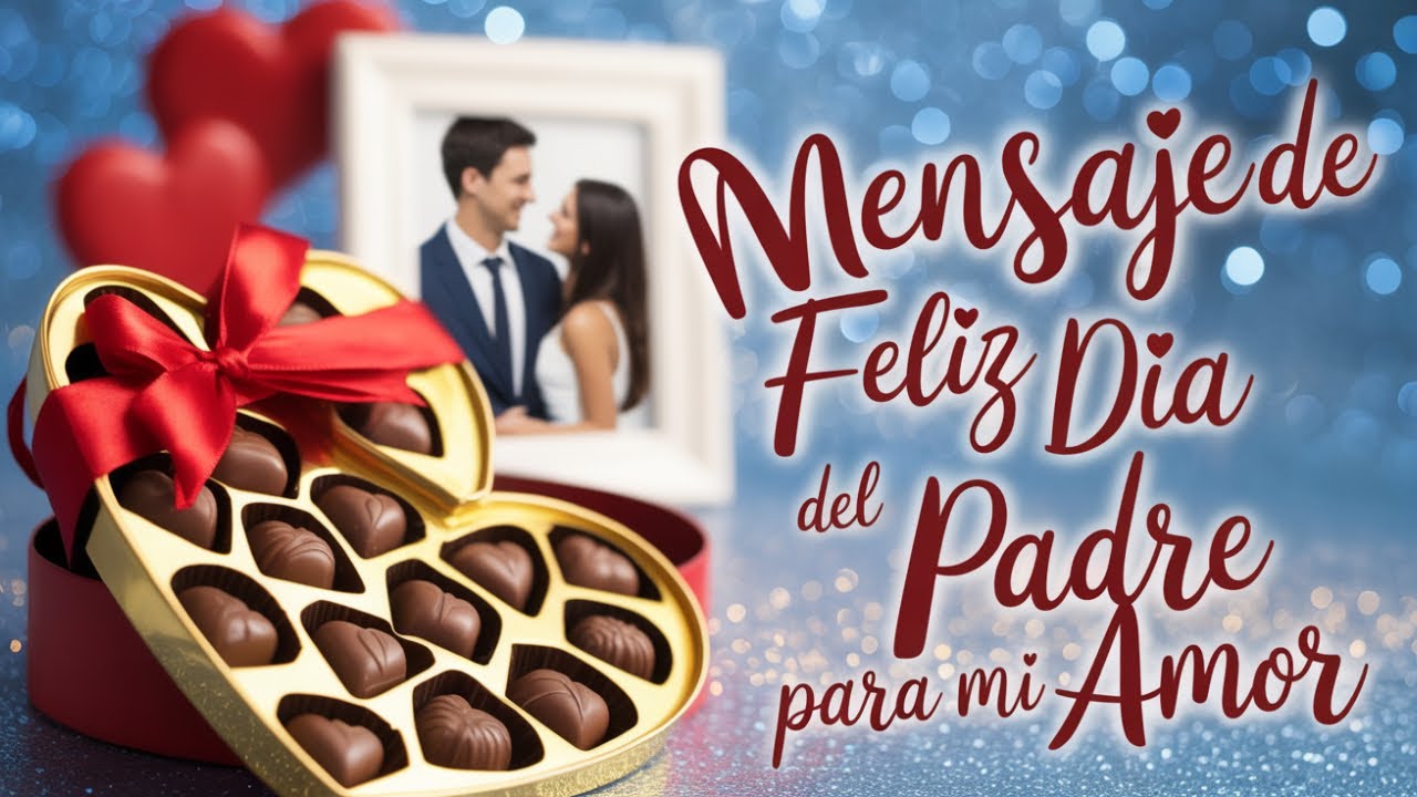 feliz dia del padre para mi esposo