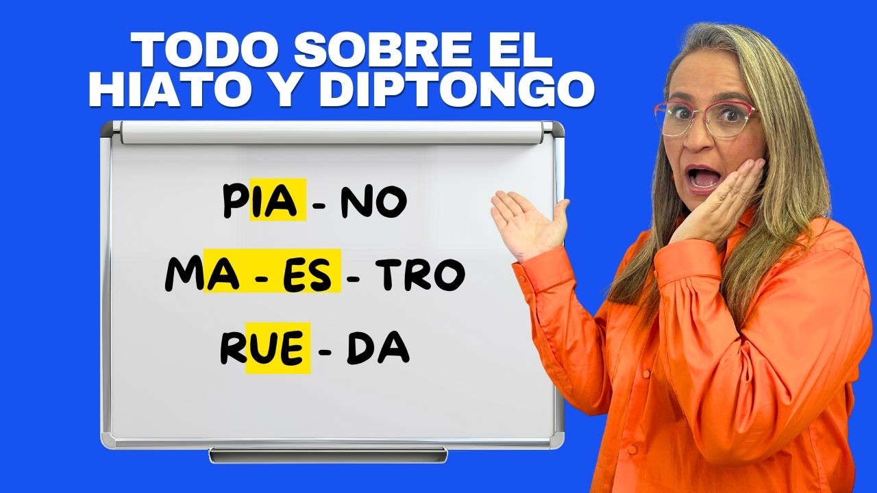 palabras con dos diptongos y un hiato