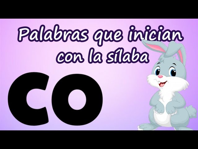 palabras de 5 letras que empiezan por co