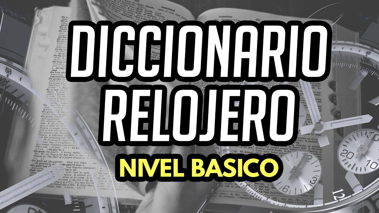 partes de un reloj de mano